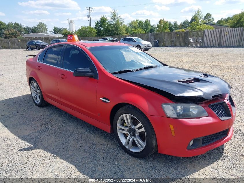 2009 Pontiac G8 VIN: 6G2ER577X9L238596 Lot: 40182952