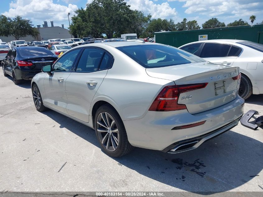 2021 Volvo S60 T5 Momentum VIN: 7JR102FZ6MG112595 Lot: 40183154