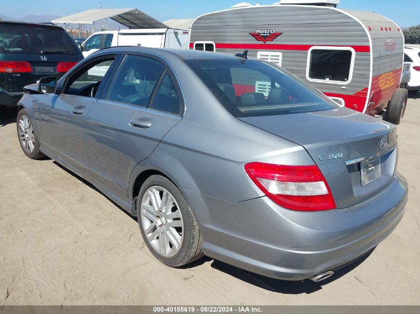 2009 Mercedes-Benz C 300 Luxury 4Matic/Sport 4Matic VIN: WDDGF81X99F335846 Lot: 40185619