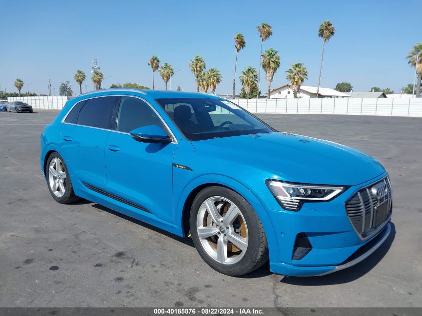 2019 Audi E-Tron Premium Plus VIN: WA1VAAGE5KB015024 Lot: 40185876