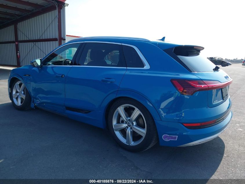 2019 Audi E-Tron Premium Plus VIN: WA1VAAGE5KB015024 Lot: 40185876