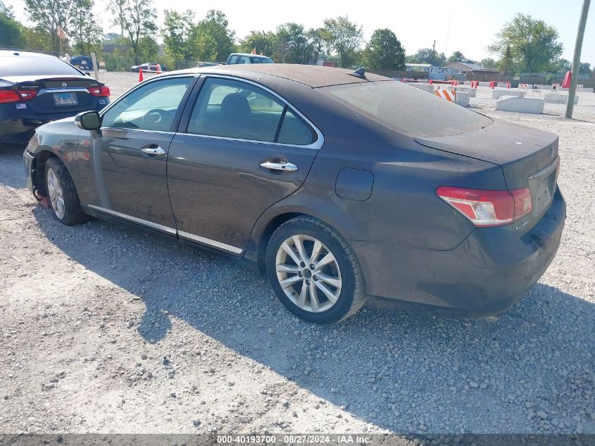 2010 Lexus Es 350 VIN: JTHBK1EG4A2343672 Lot: 40193700