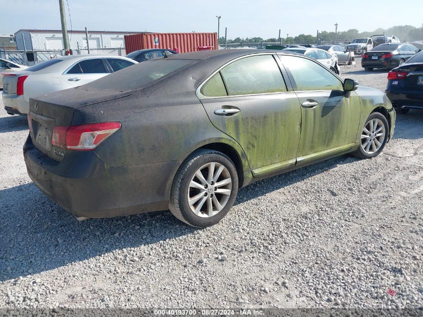 2010 Lexus Es 350 VIN: JTHBK1EG4A2343672 Lot: 40193700