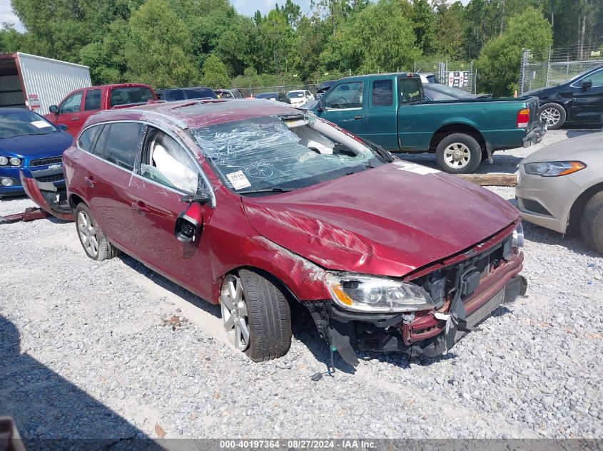 2016 Volvo V60 T5 Drive-E Platinum VIN: YV140MEM5G1294952 Lot: 40197364