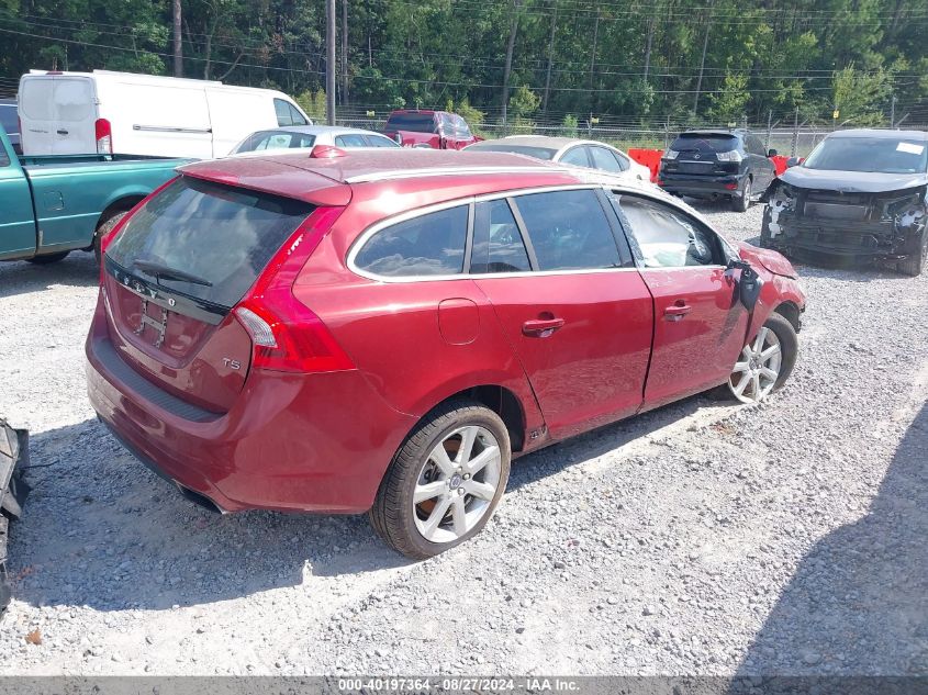 2016 Volvo V60 T5 Drive-E Platinum VIN: YV140MEM5G1294952 Lot: 40197364