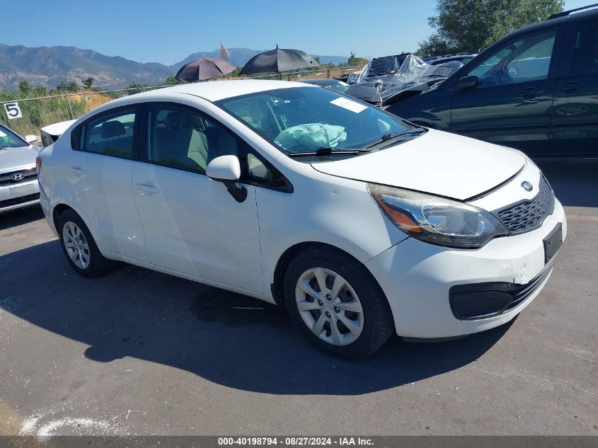 2015 Kia Rio Lx VIN: KNADM4A34F6441042 Lot: 40198794