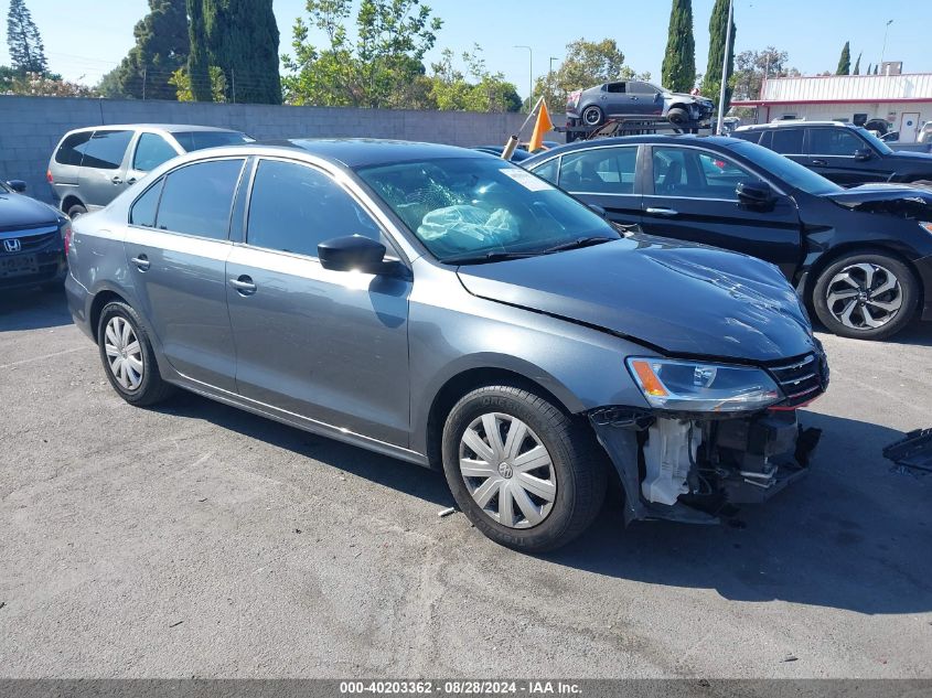 2016 Volkswagen Jetta 1.4T S VIN: 3VW267AJ8GM371418 Lot: 40203362