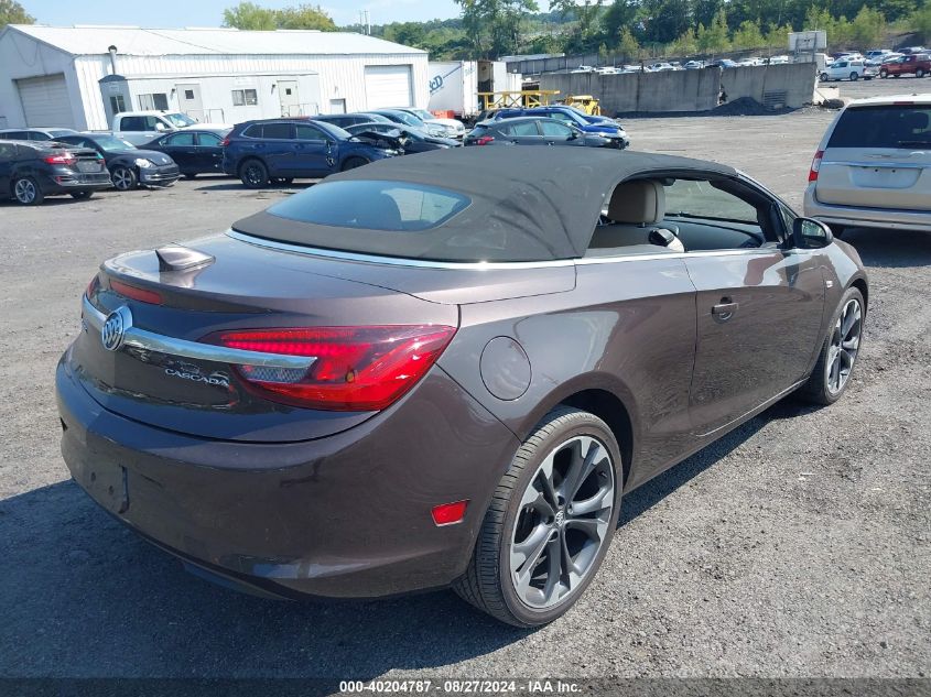 2016 Buick Cascada Premium VIN: W04WT3N55GG061475 Lot: 40204787