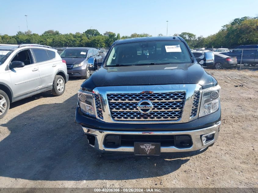 2017 Nissan Titan Sl VIN: 1N6AA1E63HN568341 Lot: 40206366