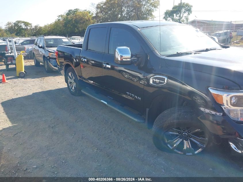 2017 Nissan Titan Sl VIN: 1N6AA1E63HN568341 Lot: 40206366