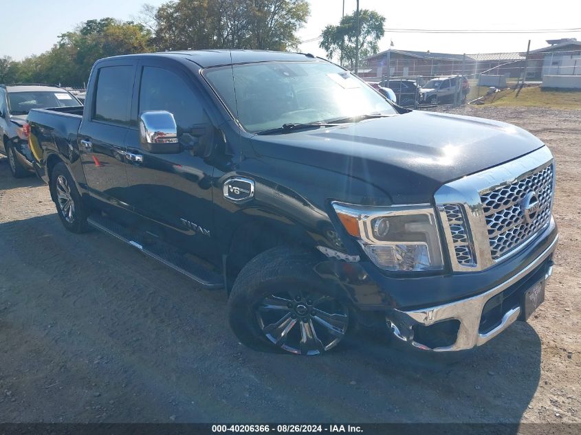 2017 Nissan Titan Sl VIN: 1N6AA1E63HN568341 Lot: 40206366