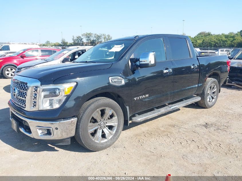 2017 Nissan Titan Sl VIN: 1N6AA1E63HN568341 Lot: 40206366