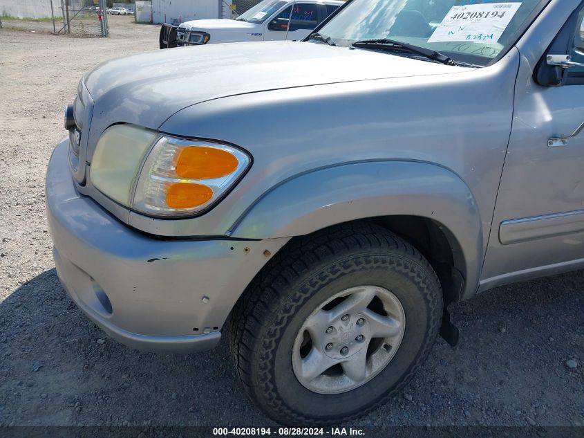 2002 Toyota Sequoia Sr5 V8 VIN: 5TDBT44A72S073571 Lot: 40208194