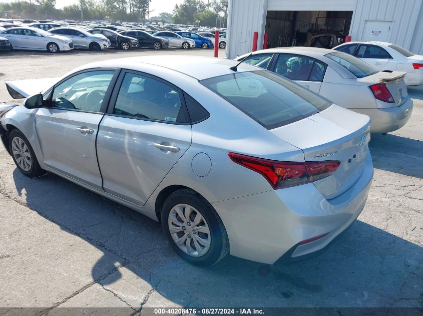 2021 Hyundai Accent Se VIN: 3KPC24A6XME136635 Lot: 40208476