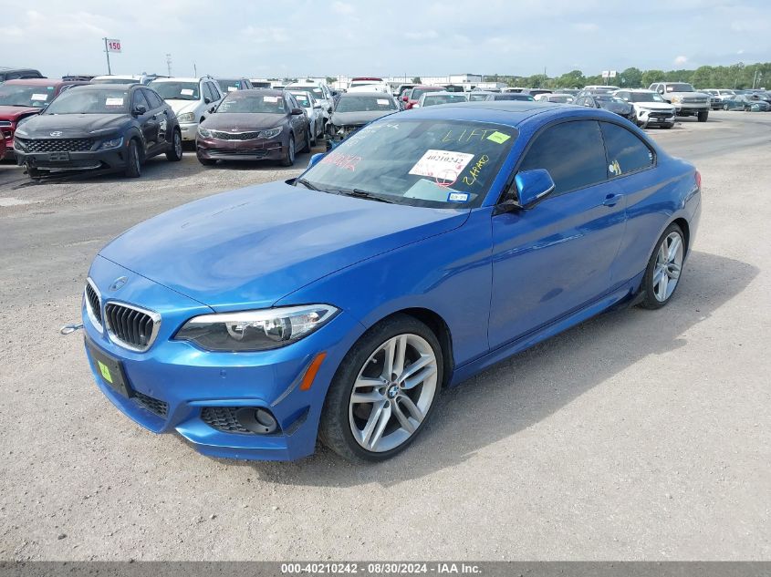 2017 BMW 230I VIN: WBA2F9C50HV664247 Lot: 40210242