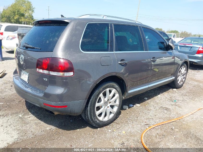 2008 Volkswagen Touareg 2 V8 Fsi VIN: WVGMB77L08D052474 Lot: 40211931