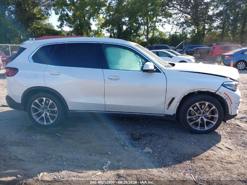 2021 BMW X5 Sdrive40I VIN: 5UXCR4C01M9H48281 Lot: 40212800