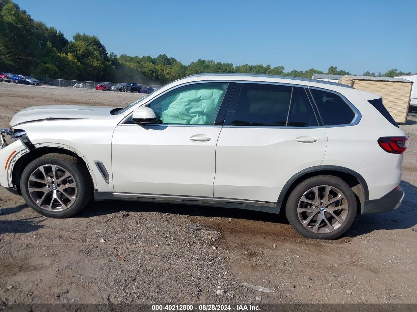 2021 BMW X5 Sdrive40I VIN: 5UXCR4C01M9H48281 Lot: 40212800