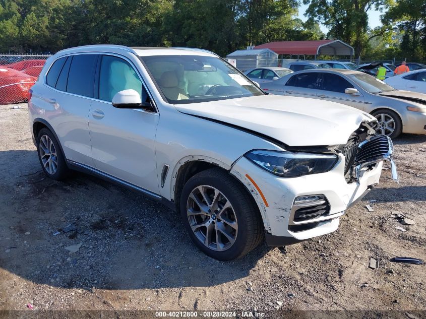 2021 BMW X5 Sdrive40I VIN: 5UXCR4C01M9H48281 Lot: 40212800