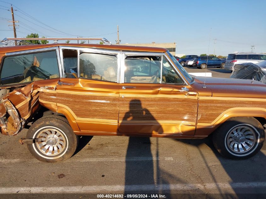 1986 Jeep Grand Wagoneer VIN: 1JCNJ15U9GT212879 Lot: 40214692