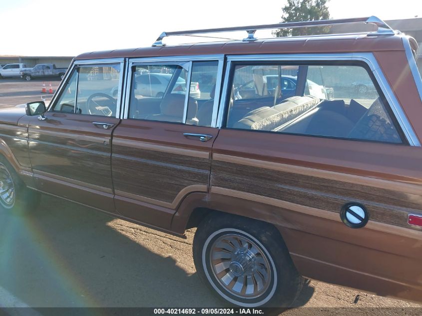 1986 Jeep Grand Wagoneer VIN: 1JCNJ15U9GT212879 Lot: 40214692