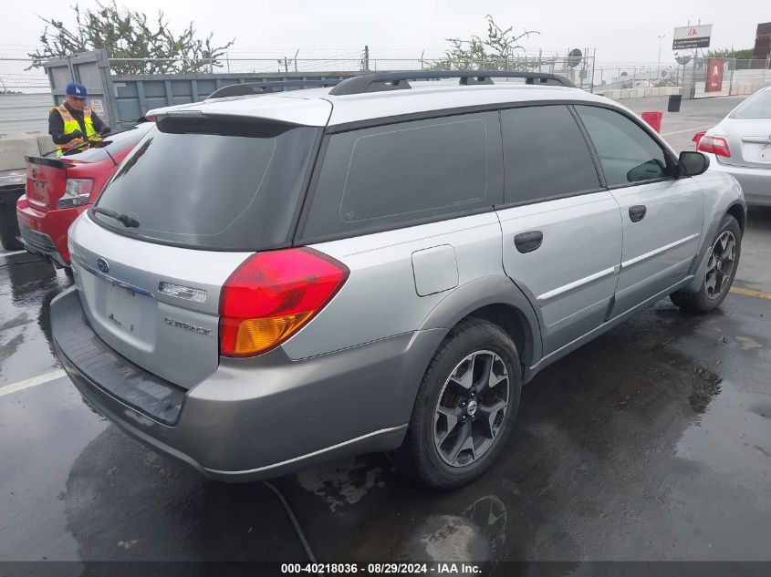 2006 Subaru Outback 2.5I VIN: 4S4BP61C067351714 Lot: 40218036