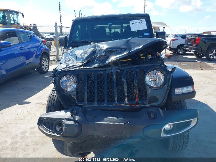 2022 Jeep Gladiator Sport S 4X4 VIN: 1C6JJTAM0NL137585 Lot: 40218832