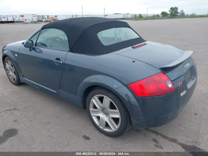 2004 Audi Tt 1.8L VIN: TRUTC28N941006014 Lot: 40220312