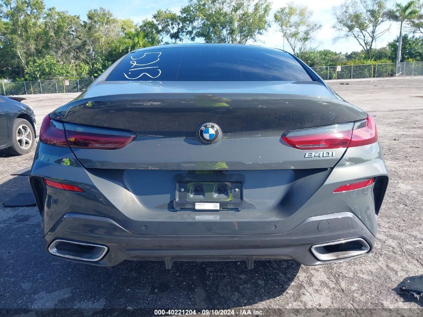 2022 BMW 840I VIN: WBAGV2C04NCH95213 Lot: 40221204