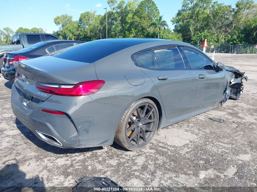 2022 BMW 840I VIN: WBAGV2C04NCH95213 Lot: 40221204