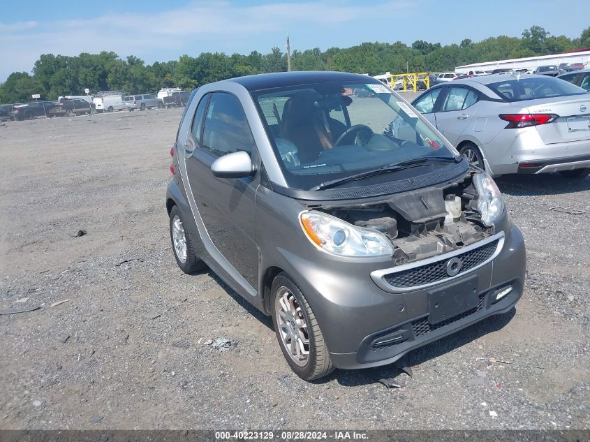 2013 Smart Fortwo Passion/Pure VIN: WMEEJ3BA7DK654709 Lot: 40223129