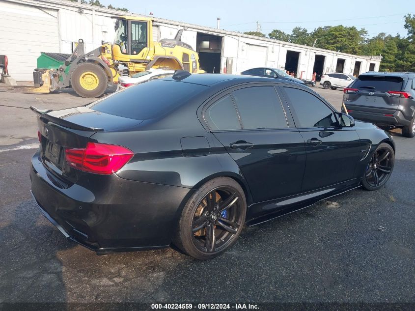 2015 BMW M3 VIN: WBS3C9C52FP803790 Lot: 40224559