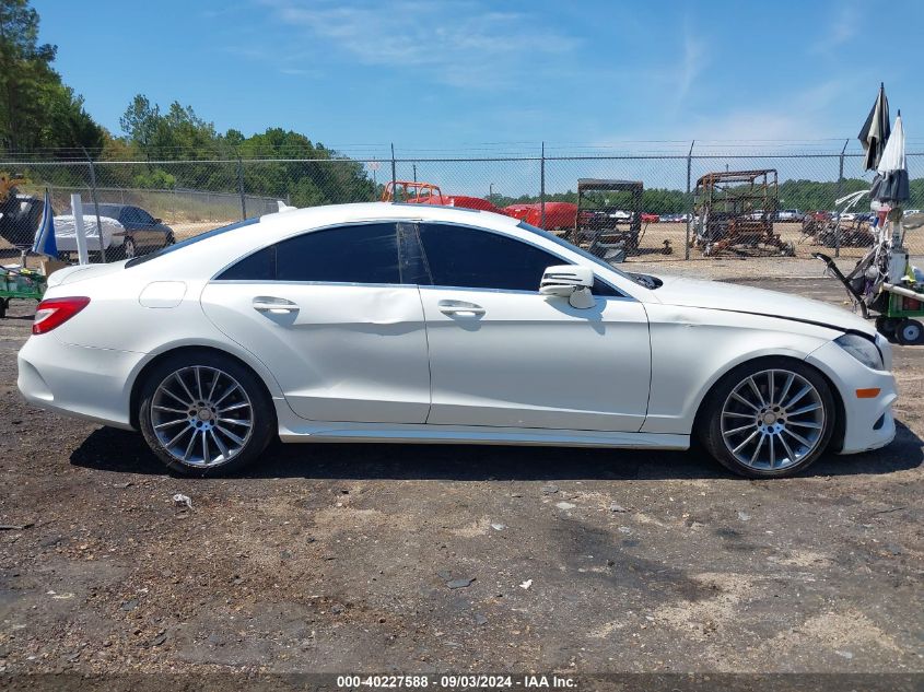 2015 Mercedes-Benz Cls 400 VIN: WDDLJ6FB2FA136600 Lot: 40227588