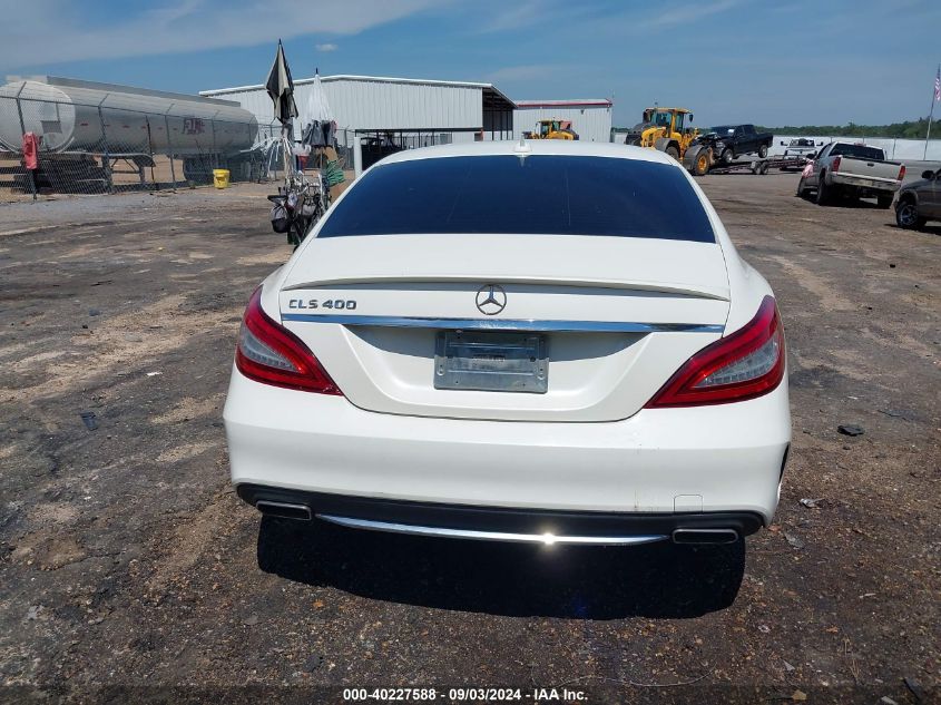 2015 Mercedes-Benz Cls 400 VIN: WDDLJ6FB2FA136600 Lot: 40227588