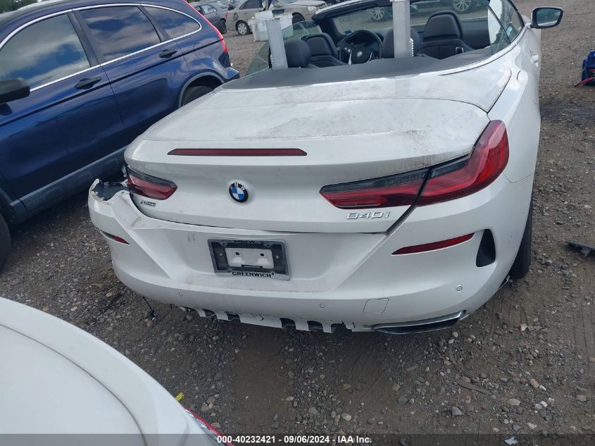 2020 BMW 840I xDrive VIN: WBADZ4C04LCD01352 Lot: 40232421