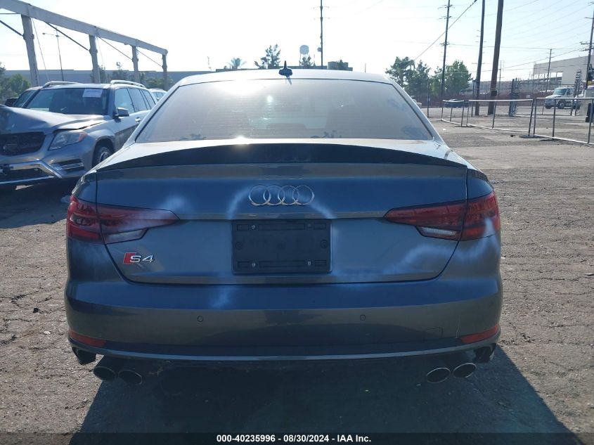 2019 Audi S4 3.0T Premium VIN: WAUC4AF45KA108819 Lot: 40235996