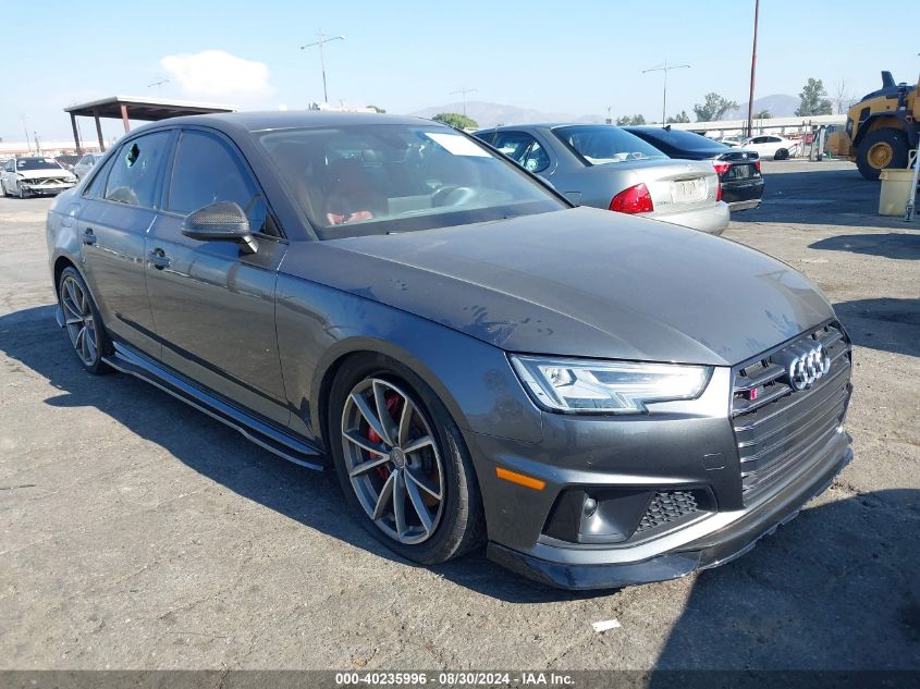 2019 Audi S4 3.0T Premium VIN: WAUC4AF45KA108819 Lot: 40235996