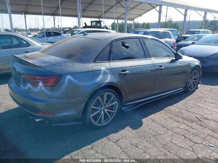 2019 Audi S4 3.0T Premium VIN: WAUC4AF45KA108819 Lot: 40235996