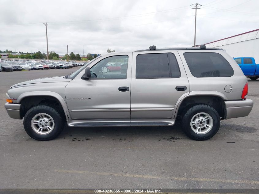 2000 Dodge Durango VIN: 1B4HS28ZXYF228413 Lot: 40236555