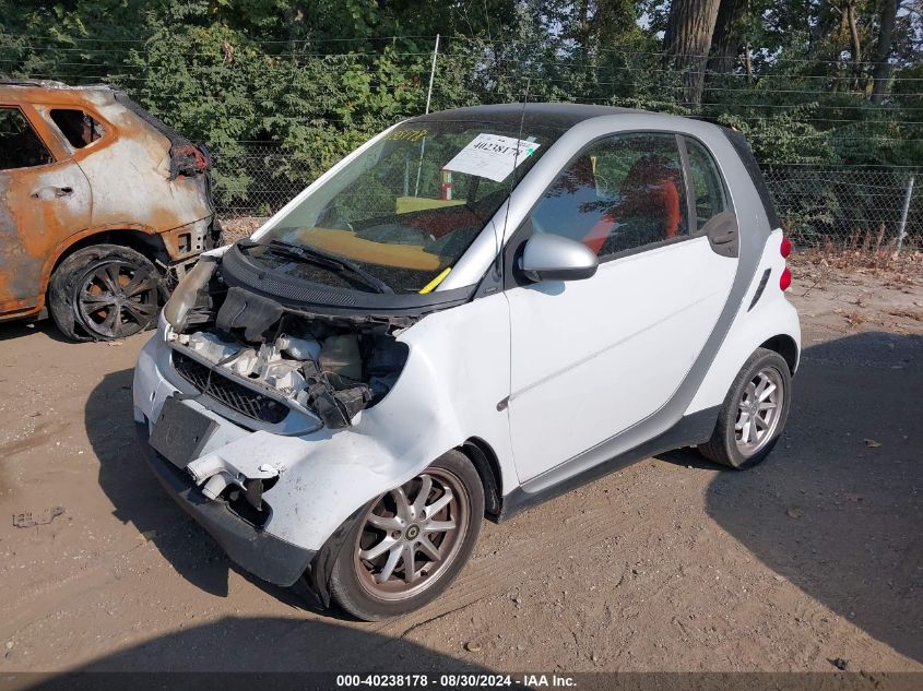 2008 Smart Fortwo Passion/Pure VIN: WMEEJ31X58K195823 Lot: 40238178