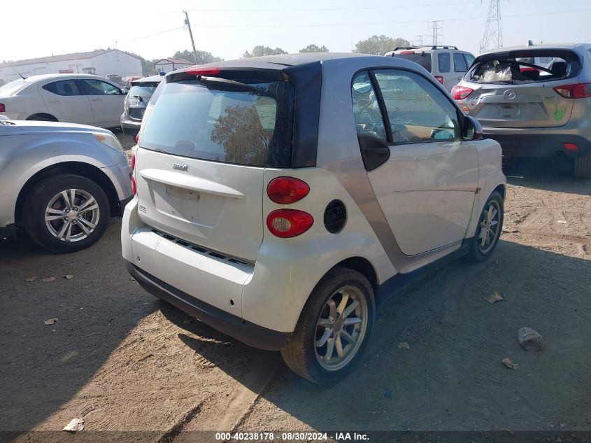 2008 Smart Fortwo Passion/Pure VIN: WMEEJ31X58K195823 Lot: 40238178