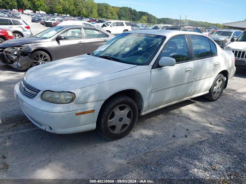 2001 Chevrolet Malibu Ls VIN: 1G1NE52J616191487 Lot: 40238958