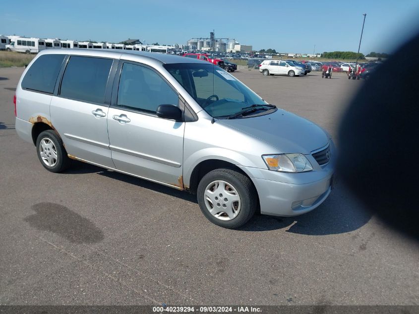 2000 Mazda Mpv Dx/Es/Lx VIN: JM3LW28G3Y0131872 Lot: 40239294