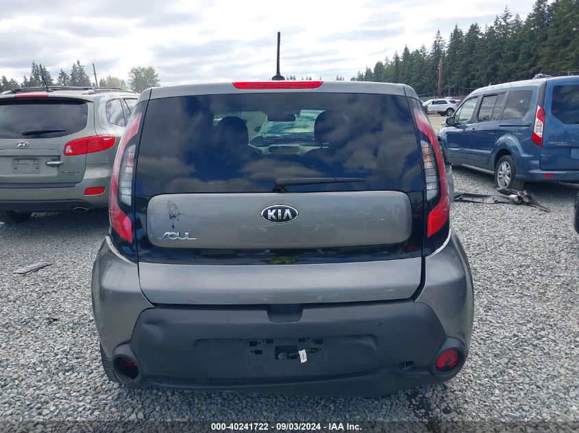 2015 Kia Soul VIN: KNDJN2A29F7216642 Lot: 40241722