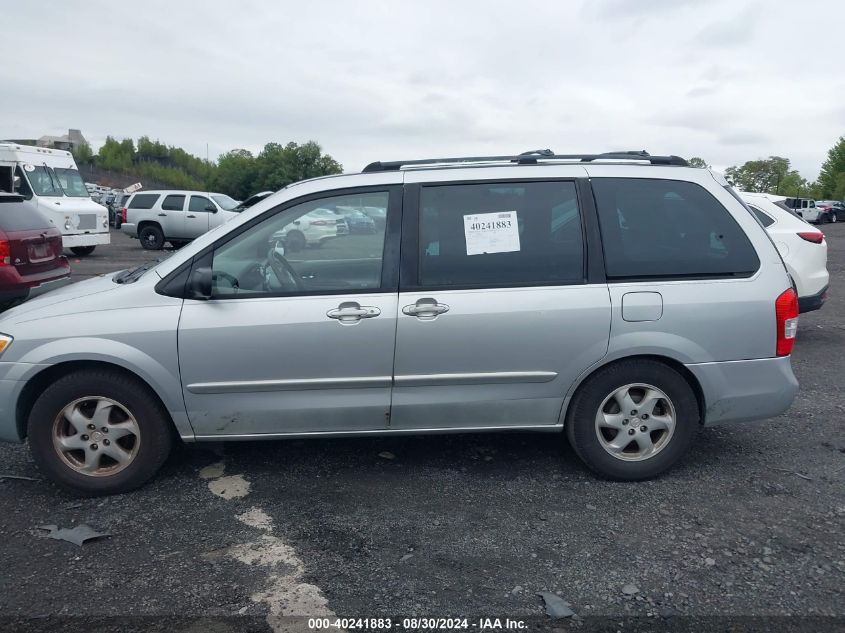 2001 Mazda Mpv Dx/Es/Lx VIN: JM3LW28Y910181495 Lot: 40241883