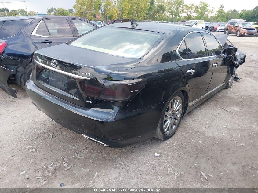 2014 Lexus Ls 460 VIN: JTHCL5EF6E5022253 Lot: 40243435