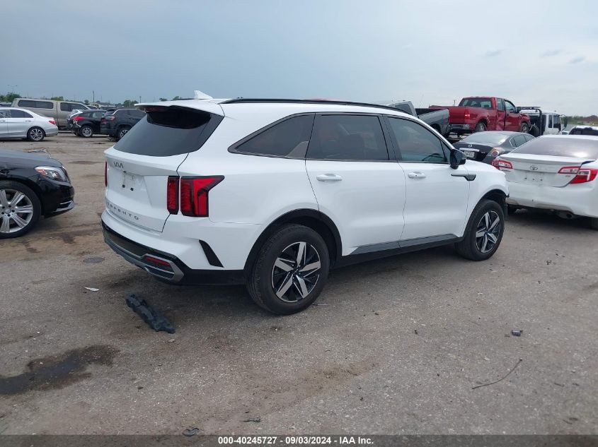 2022 Kia Sorento Ex VIN: 5XYRH4LF3NG142416 Lot: 40245727