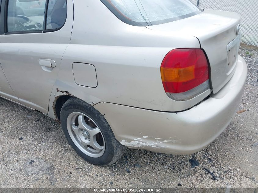 2003 Toyota Echo VIN: JTDBT123230262569 Lot: 40248874