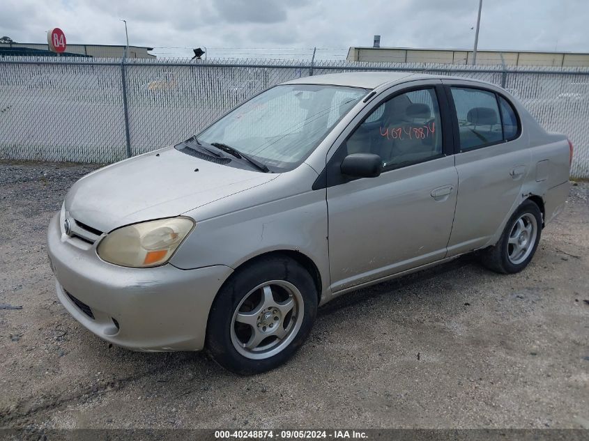 2003 Toyota Echo VIN: JTDBT123230262569 Lot: 40248874