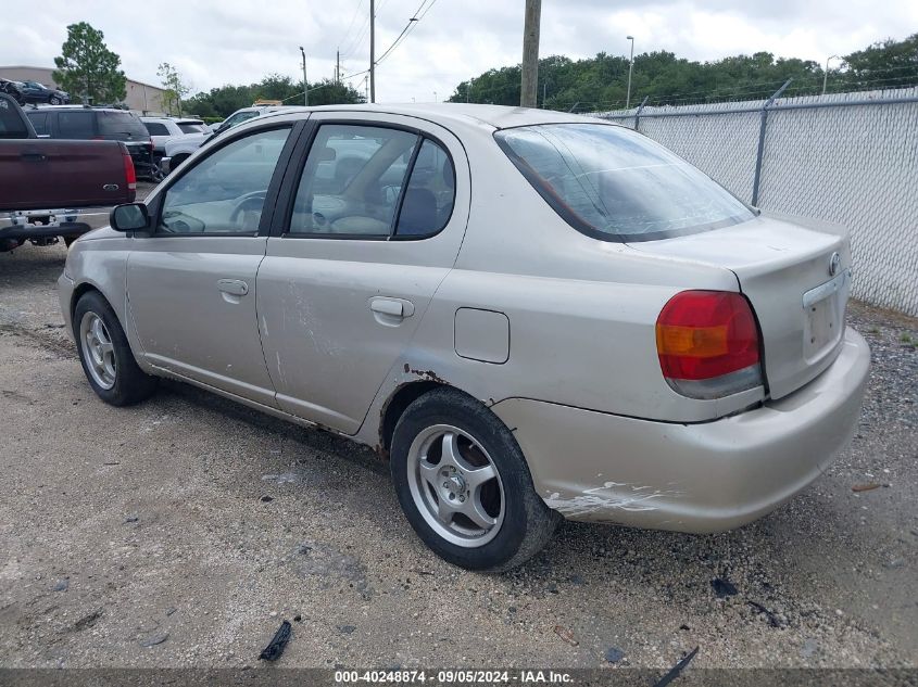 2003 Toyota Echo VIN: JTDBT123230262569 Lot: 40248874